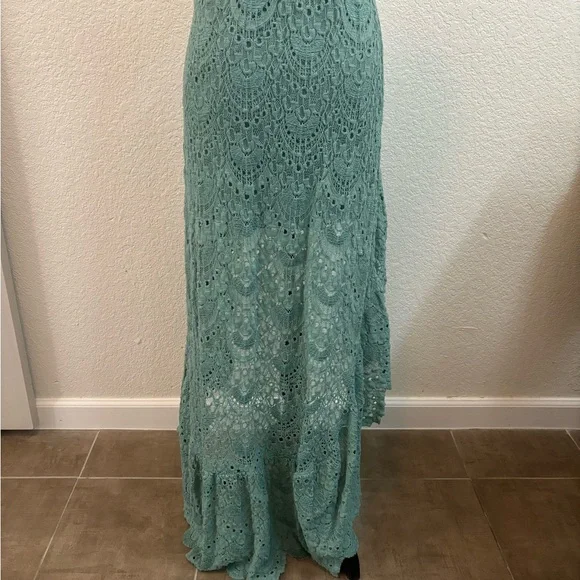 NIGHTCAP SPANISH LACE SALOON HI LOW SKIRT SIZE 3 - Picture 4 of 9